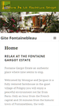 Mobile Screenshot of gite-fontainebleau.com